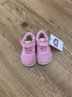 Tenis canelado rosa - velcro + cadarço (Nike) - comprar online
