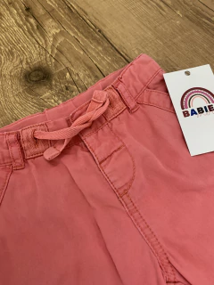 Short cargo rosa com bolsos laterais (Hering Kids) - Babies Move Brecho