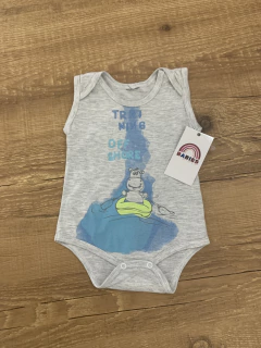 Body cavado cinza "Training" - Hipopotamo - comprar online