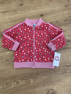 Blusa moletom rosa com corações (Peppa) - comprar online