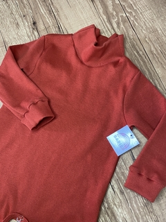 Macacão gola alta - argila (Babies Move) - comprar online
