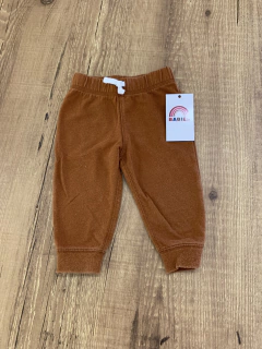Calça moletom marrom basica (Carter's)