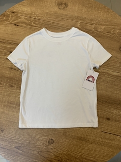 Camiseta branca basica (Cat & Jack)