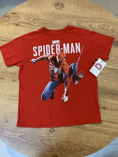 Camiseta vermelha - homem aranha (Marvel)
