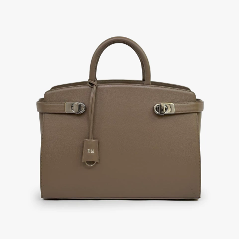 Bolsa Élan - Concreto/Prata - comprar online