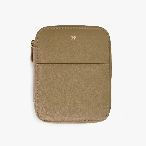 Porta Cabos Triomphe - Taupe/Dourado - comprar online