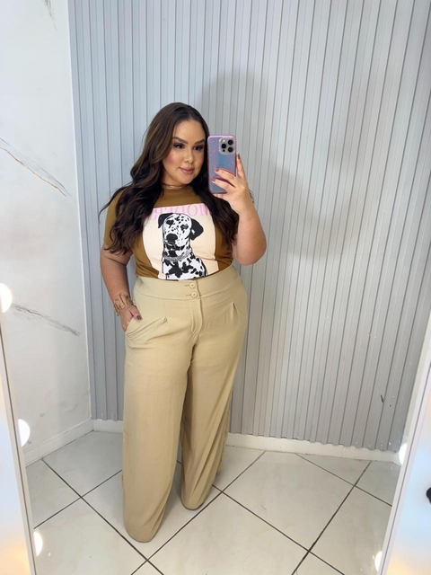 calça pantalona Fe - comprar online