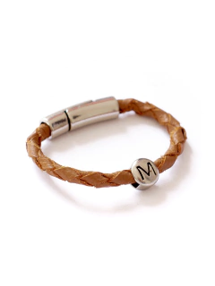 Pulseira de Couro Trançado Mug - Cores