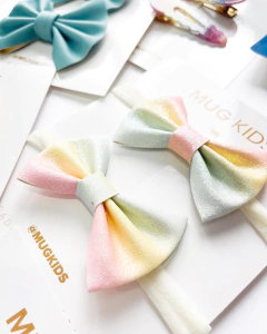 Laço Glitter - Marshmallow - Posh - comprar online