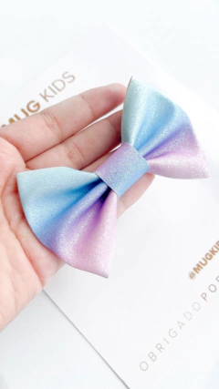 Laço Glitter Marshmallow - Variante Roxo - comprar online