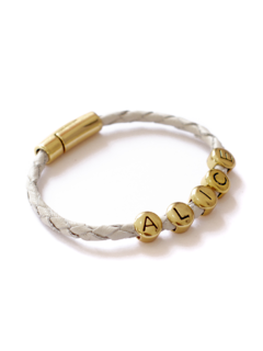 Pulseira de Couro Trançado Mug - Cores na internet