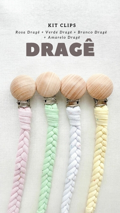 Kit Clip/Prendedor de Chupeta - Dragê - comprar online