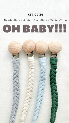 Kit Clip/Prendedor de Chupeta - OH Baby!!! - comprar online