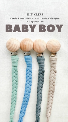 Kit Clip/Prendedor - Baby Boy - comprar online