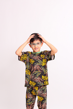 Pijama Noite na Floresta - Mug Kids