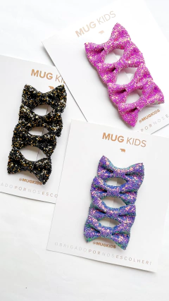 Parzinho Glitter - Preto (6 anos da Mug) - loja online