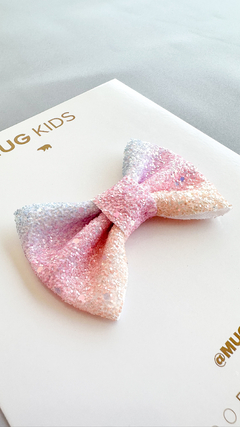 Laço Glitter Especial - Marshmallow - comprar online