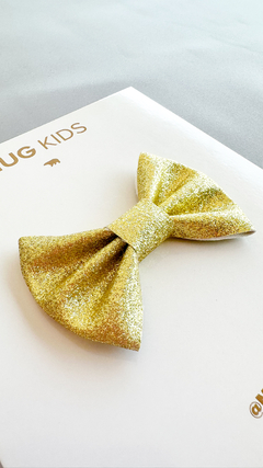Laço Glitter Posh - Dourado - comprar online