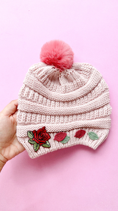 Touca de Inverno - Rose