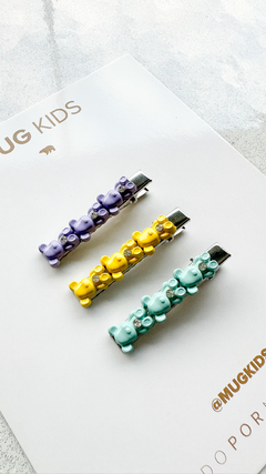 Trio Hair Slide - Bear - Variante 1 - comprar online