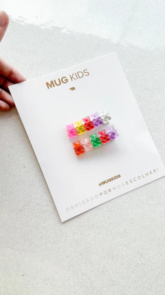 Hair Slide Gummy Bear - Dupla - loja online