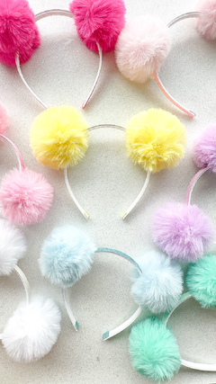 Tiara Pompom Mágico - Cores - comprar online