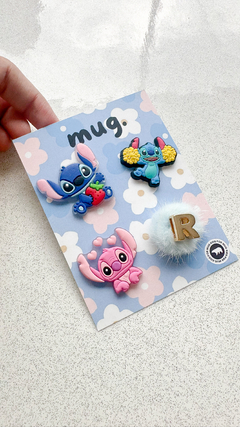 Kit Pin para Crocs - Stitch