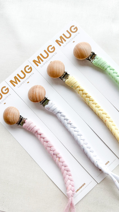 Kit Clip/Prendedor de Chupeta - Dragê - Mug Kids