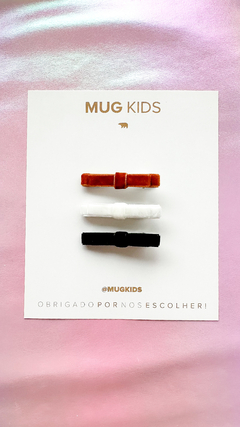Trio Baby Veludo - Caramelo/Preto/Branco - loja online