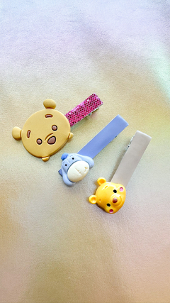 Trio Hair Slide - POOH - Mug Kids