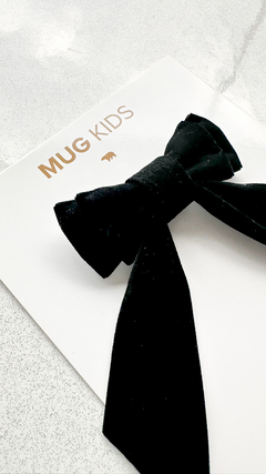 Laço Paris - Veludo/Preto - Mug Kids