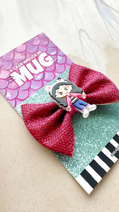 Laço Gabby Glitter - Mug Kids