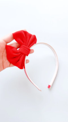 Tiara Girly Canelado - Red
