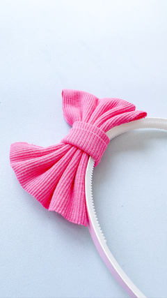 Tiara Girly Canelado - Rosa Choque - comprar online