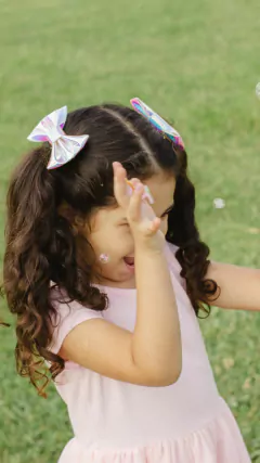 Imagem do Laço Bolinha de Sabão