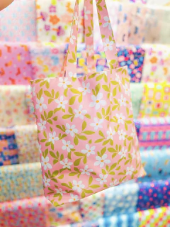 TOTEBAG PETALOS ROSA