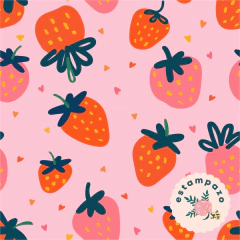 FRESAS ROSA por metro