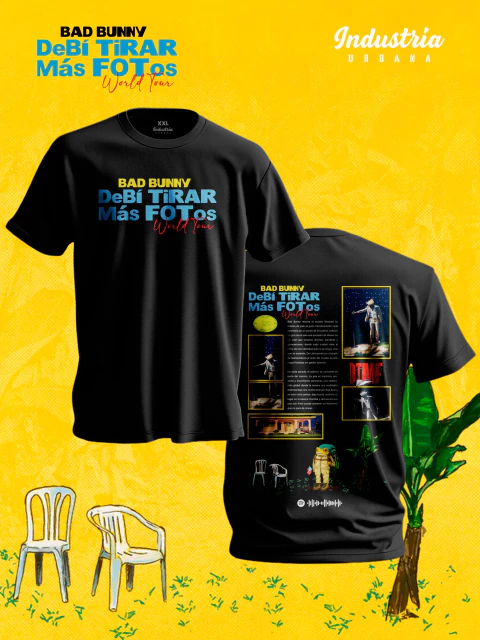 Remera Bad Bunny 2026 - DTMF Modelo 7