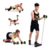 RUEDAS ABDOMINAL + BANDAS ELASTICAS MULTIFUNCIONAL - comprar online