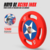 DISCOS ENGOMADOS CON DISEÑO "CAPITAN AMERICA" - tienda online