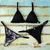 Calcinha de Biquíni Fita DUPLA FACE - PRETO / Floresta Negra - comprar online