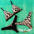 Calcinha de Biquíni Tanga Asa Delta com Empina Bumbum - DUPLA FACE - PRETO / Animal Print Leopardo - ASA Morena • Moda Praia • Top Concha Sereia • O Original • Mais Lindo do Brasil •