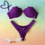 Calcinha de Biquíni Tanga Asa Delta com Empina Bumbum - VIOLETA - ASA Morena • Moda Praia • Top Concha Sereia • O Original • Mais Lindo do Brasil •