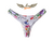 Calcinha de Biquíni Tanga Asa Delta com Empina Bumbum - Floral-Bem-Me-Quer - comprar online
