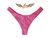 Calcinha de Biquíni Tanga Asa Delta com Empina Bumbum - Rosa Milkshake - comprar online