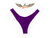 Calcinha de Biquíni Tanga Asa Delta com Empina Bumbum - VIOLETA - comprar online