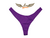 Calcinha de Biquíni Tanga Asa Delta com Empina Bumbum - Violeta AMOR Perfeito - comprar online