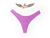 Calcinha de Biquíni Tanga Asa Delta com Empina Bumbum - Lilás Buquê de ROSAS - comprar online
