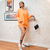 Moletom Oversized - Laranja Neon na internet