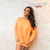 Moletom Oversized - Laranja Neon